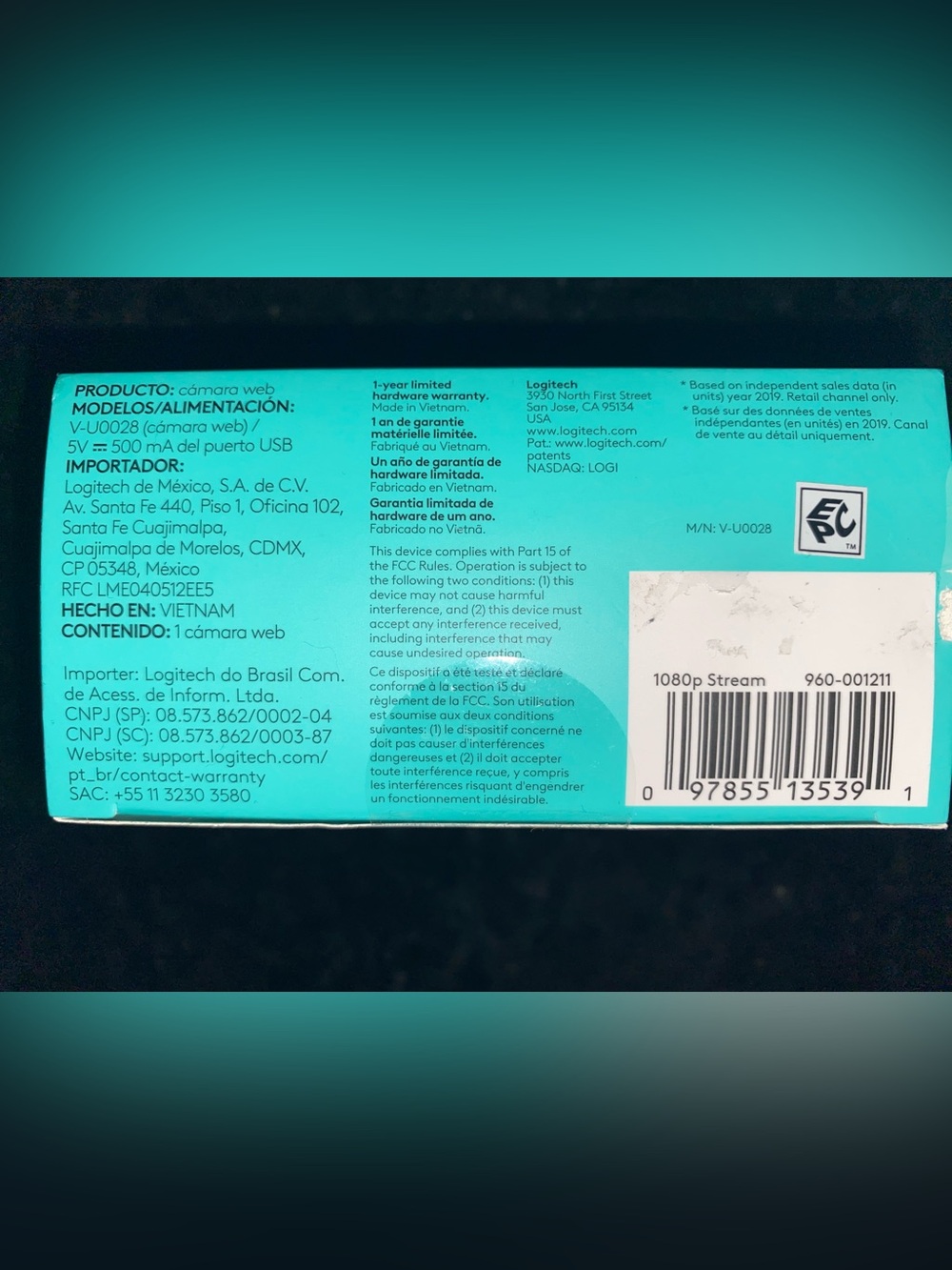 Logitech - “C922 Pro Stream Webcam ” Video Streaming, Recording & Video Calling - Picture 16 of 16